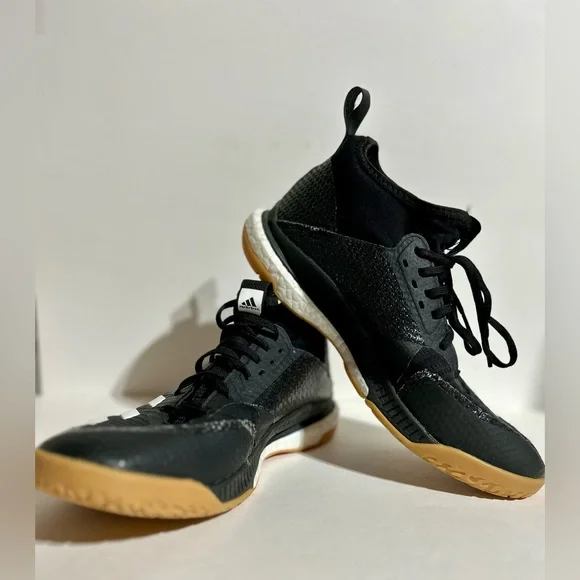 adidas | Shoes | Adidas Crazyflight X Mid Volleyball Court Shoes D97823  Black Gum Womens 85 | Poshmark